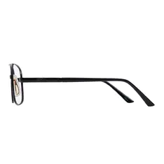 Aviator Black Eyeglasses
