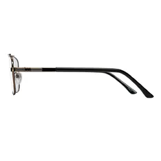 Aviator Brown Eyeglasses