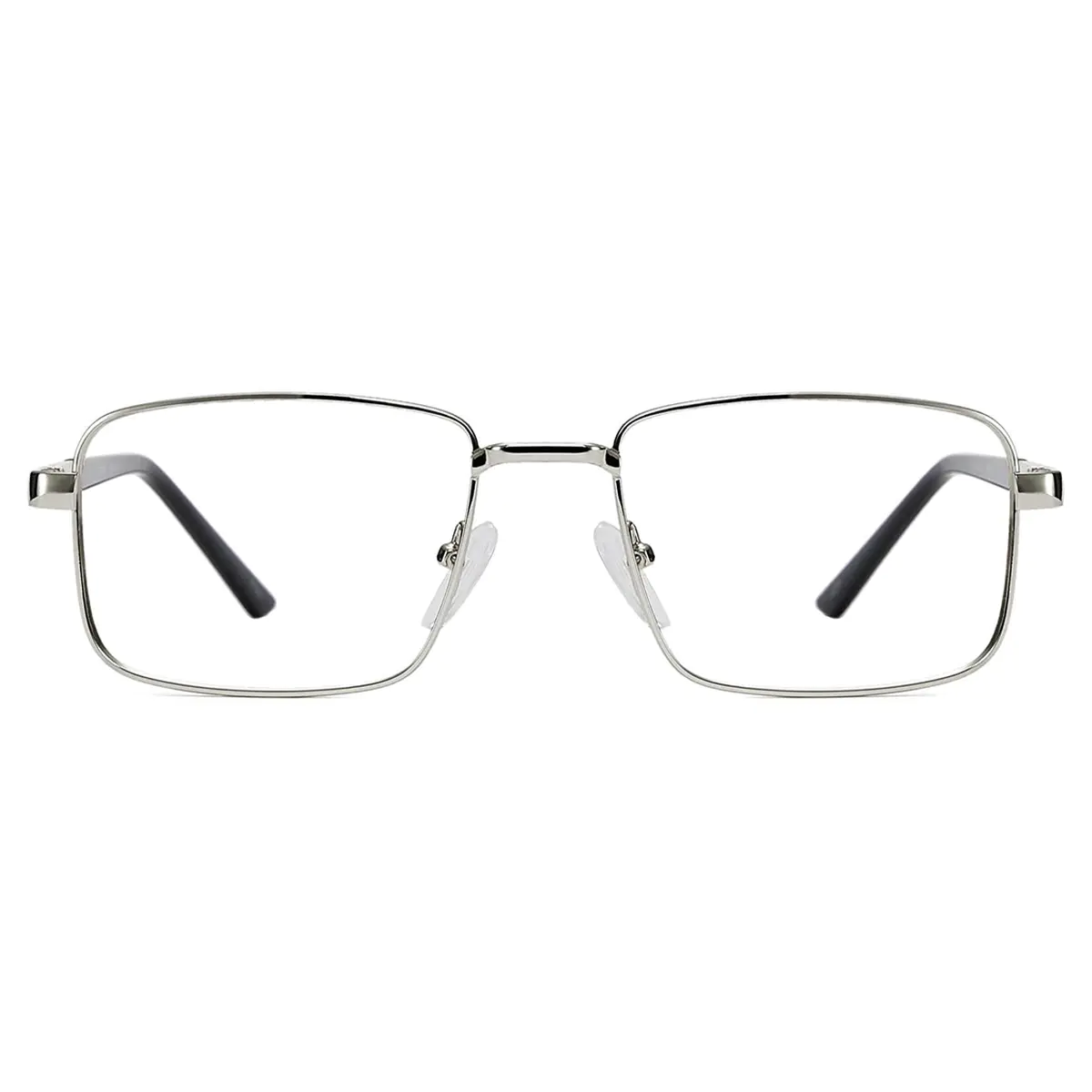 Rectangle Silver Eyeglasses