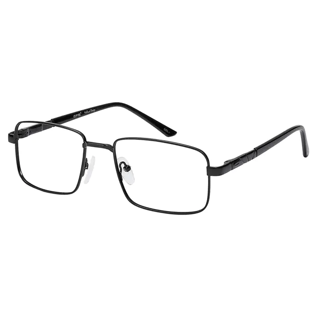 Rectangle Black Eyeglasses