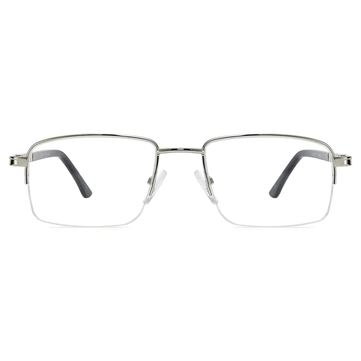 Rectangle Silver Eyeglasses