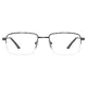 Rectangle Brown Eyeglasses