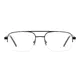 Aviator Black Eyeglasses