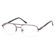 Aviator Brown Eyeglasses