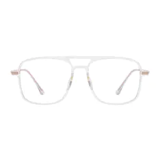 Aviator Clear Eyeglasses