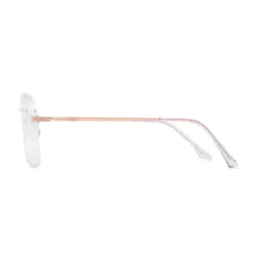 Aviator Clear Eyeglasses