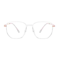 Square Clear Eyeglasses