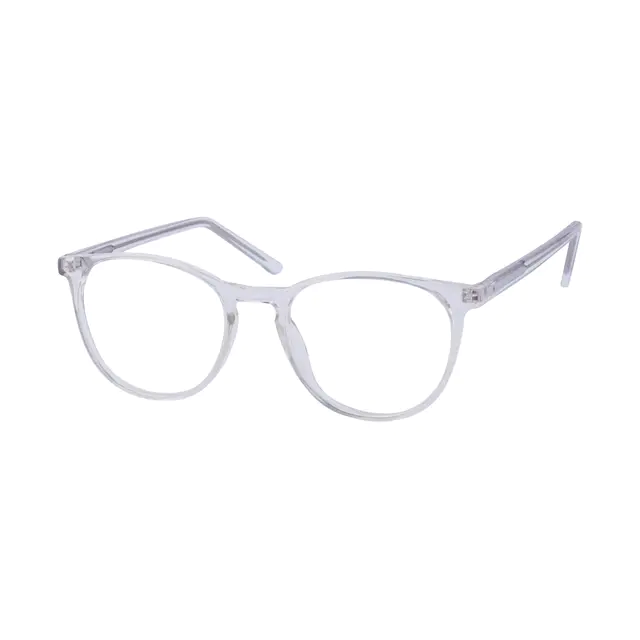 Round Clear Eyeglasses