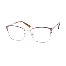 Cat-eye Brown/Gold Eyeglasses