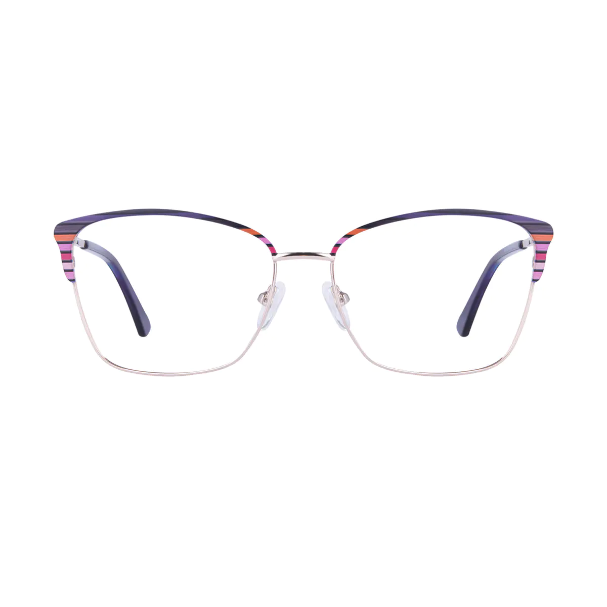 Cat-eye Purple Eyeglasses