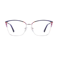Cat-eye Purple Eyeglasses