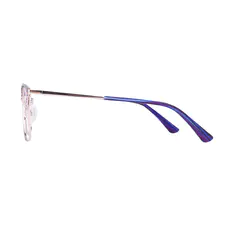 Cat-eye Purple Eyeglasses