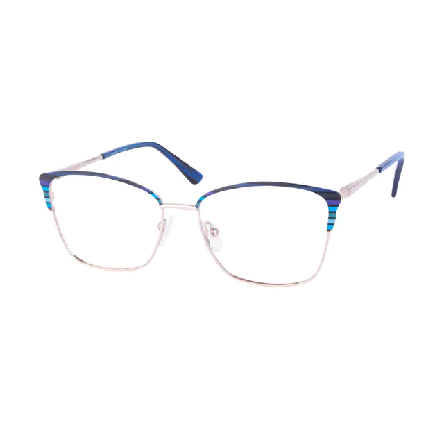 Cat-eye Blue Eyeglasses