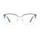Cat-eye Blue Eyeglasses