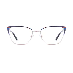 Cat-eye Blue Eyeglasses