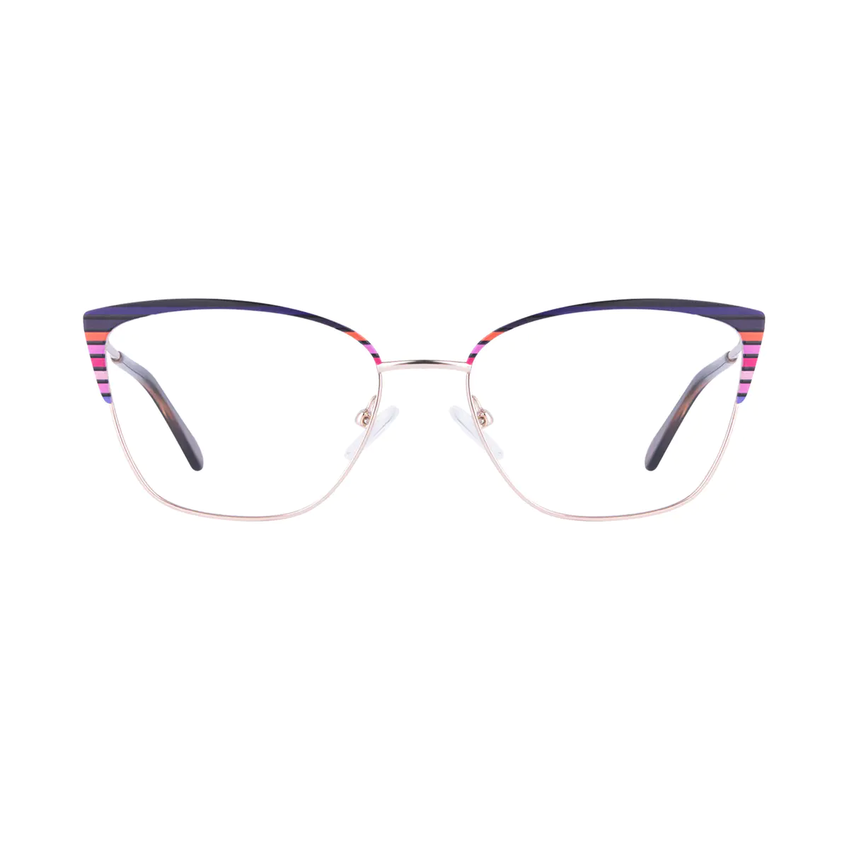 Cat-eye Purple Eyeglasses