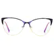 Cat-eye Blue Eyeglasses