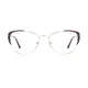 Cat-eye Brown Eyeglasses