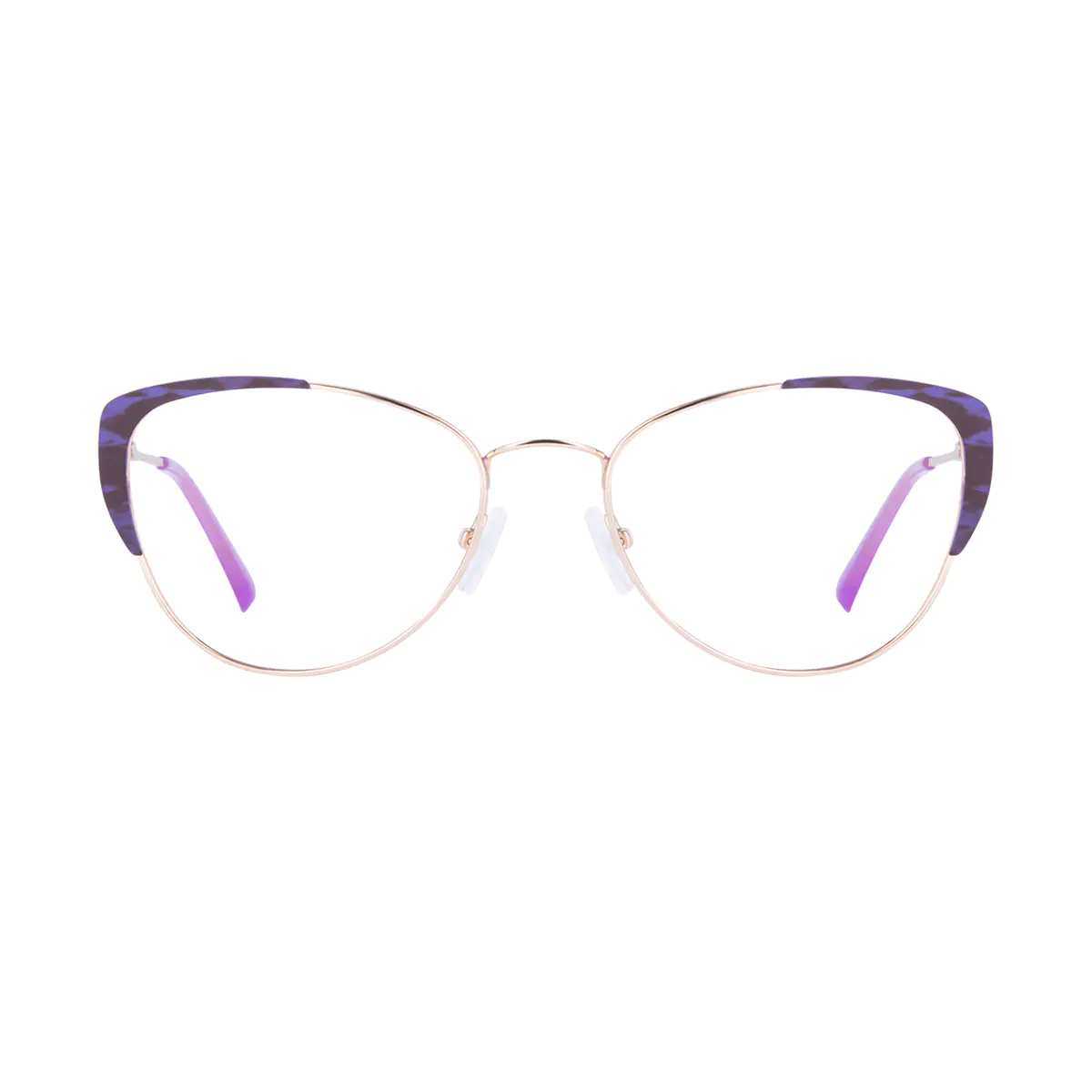 Cat-eye Purple Eyeglasses