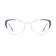 Cat-eye Gradient Purple Eyeglasses