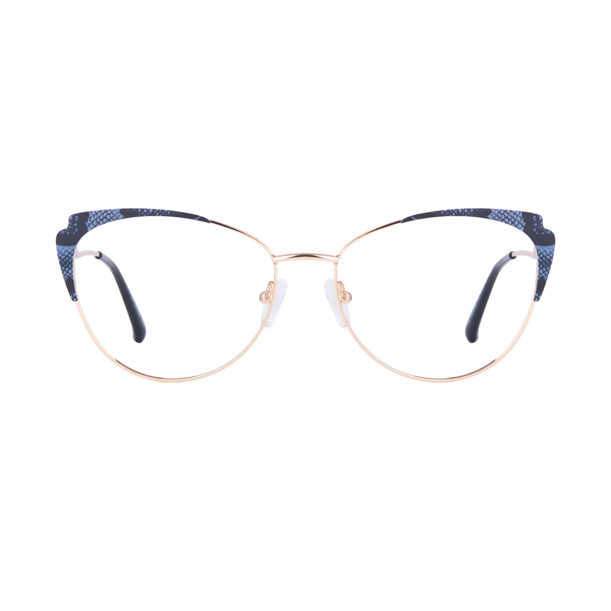 Cat-eye Blue Eyeglasses