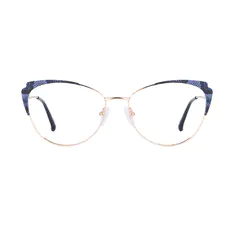 Cat-eye Blue Eyeglasses