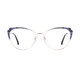 Cat-eye Blue Eyeglasses