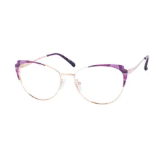 Cat-eye Purple Eyeglasses