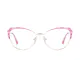 Cat-eye Pink Eyeglasses