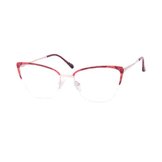 Cat-eye Gradient Red Eyeglasses