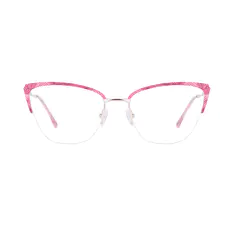 Cat-eye Gradient Pink Eyeglasses