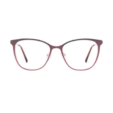 Cat-eye Brown Eyeglasses