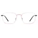 Square Gold Eyeglasses