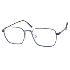 Square Silver Eyeglasses