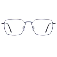Square Silver Eyeglasses
