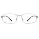 Rectangle Rose Gold Eyeglasses
