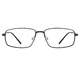 Rectangle Black Eyeglasses
