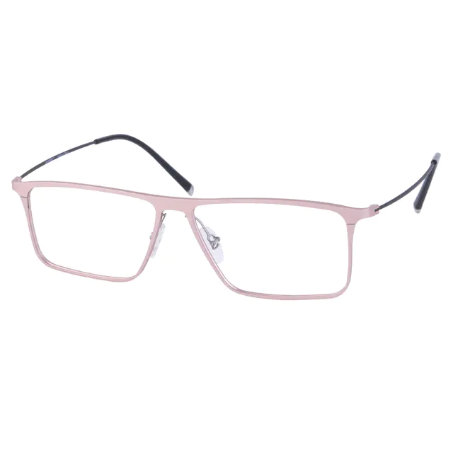 Rectangle Rose Gold Eyeglasses