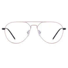 Aviator Gold Eyeglasses