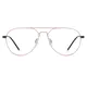 Aviator Gold Eyeglasses