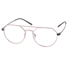 Aviator Rose Gold Eyeglasses