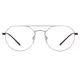 Aviator Rose Gold Eyeglasses