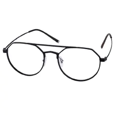 Aviator Black Eyeglasses