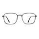 Rectangle Black Eyeglasses