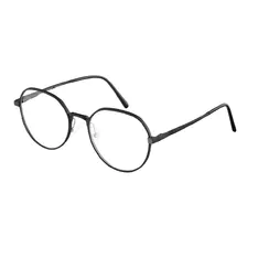 Geometric Black Eyeglasses