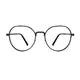 Geometric Black Eyeglasses