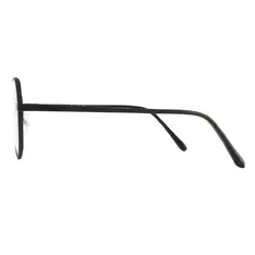 Geometric Black Eyeglasses