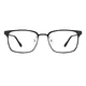 Rectangle Black Eyeglasses