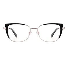 Square Black Eyeglasses