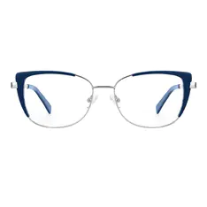 Square Blue Eyeglasses